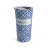Fair Isle Diamonds Knitting Tumbler